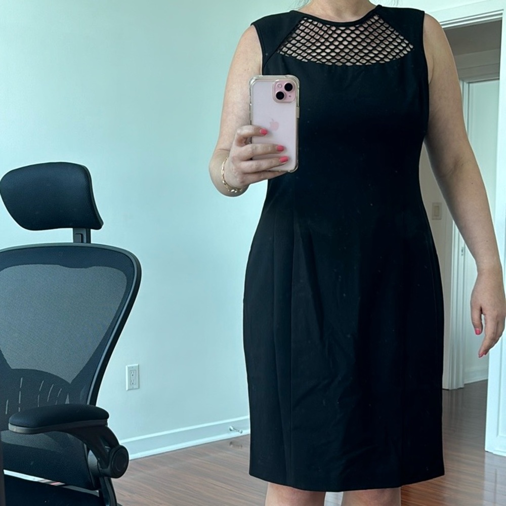 Calvin Klein Size 12 black dress